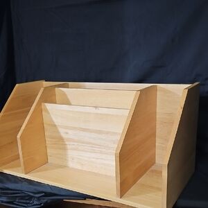 Wooden Desk Organizer